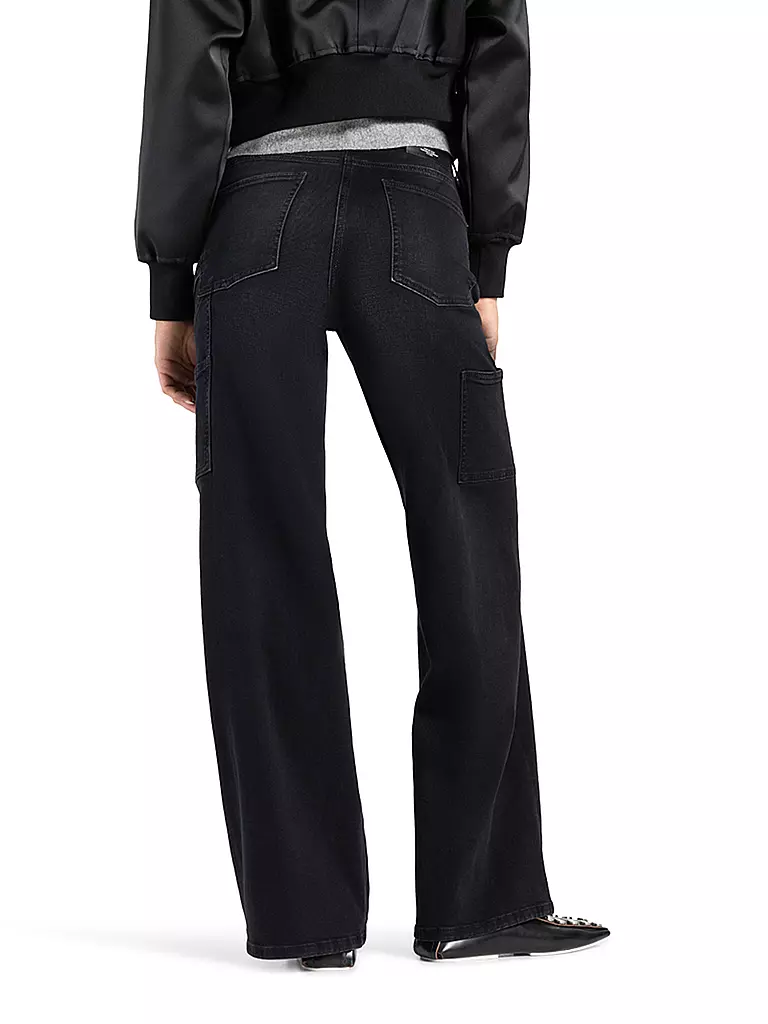 CAMBIO | Jeans Flared Fit ALIA | Noir