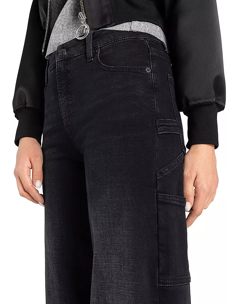 CAMBIO | Jeans Flared Fit ALIA | Noir