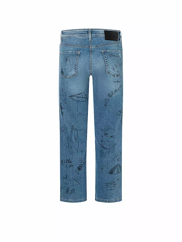 CAMBIO | Jeans Slim Fit 7/8 PARIS | Bleu