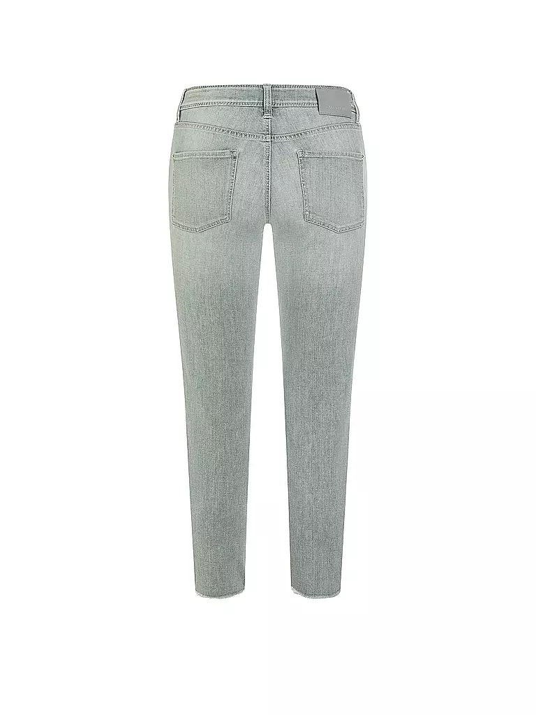 CAMBIO | Jeans Slim Fit 7/8 PIPER SHORT SWAROVSKI | Gris