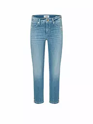CAMBIO | Jeans Slim Fit 7/8 PIPER SHORT | Bleu