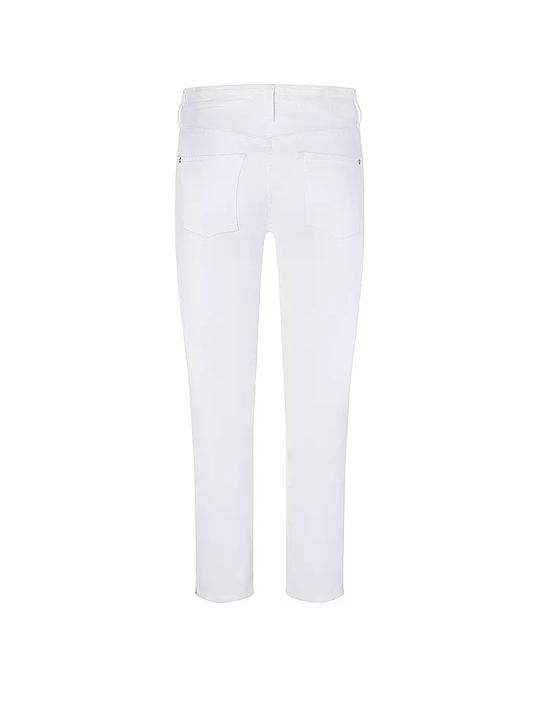 CAMBIO | Jeans Slim Fit 7/8 PIPER SHORT | Blanc