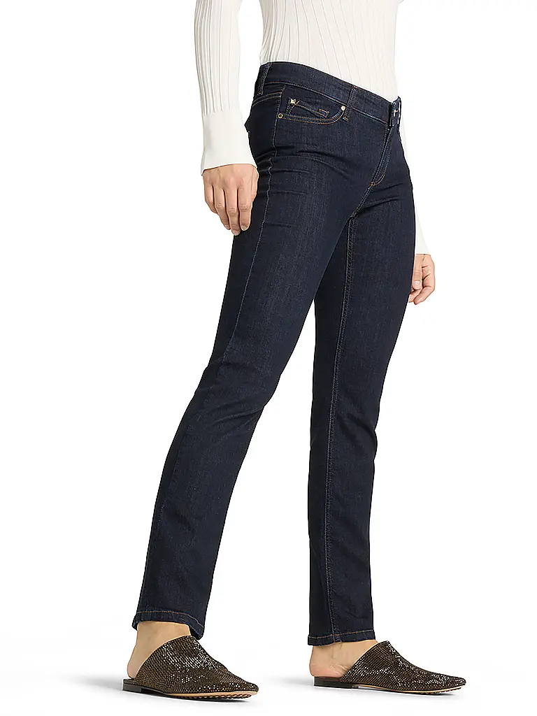 CAMBIO | Jeans Straight Fit PIPER LONG | Bleu foncé