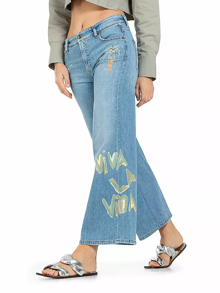 CAMBIO | Jeans Wide Leg 7/8 PALAZZO CROPPED | 