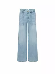 CAMBIO | Jeans Wide Leg ALEK UTILITY | Bleu