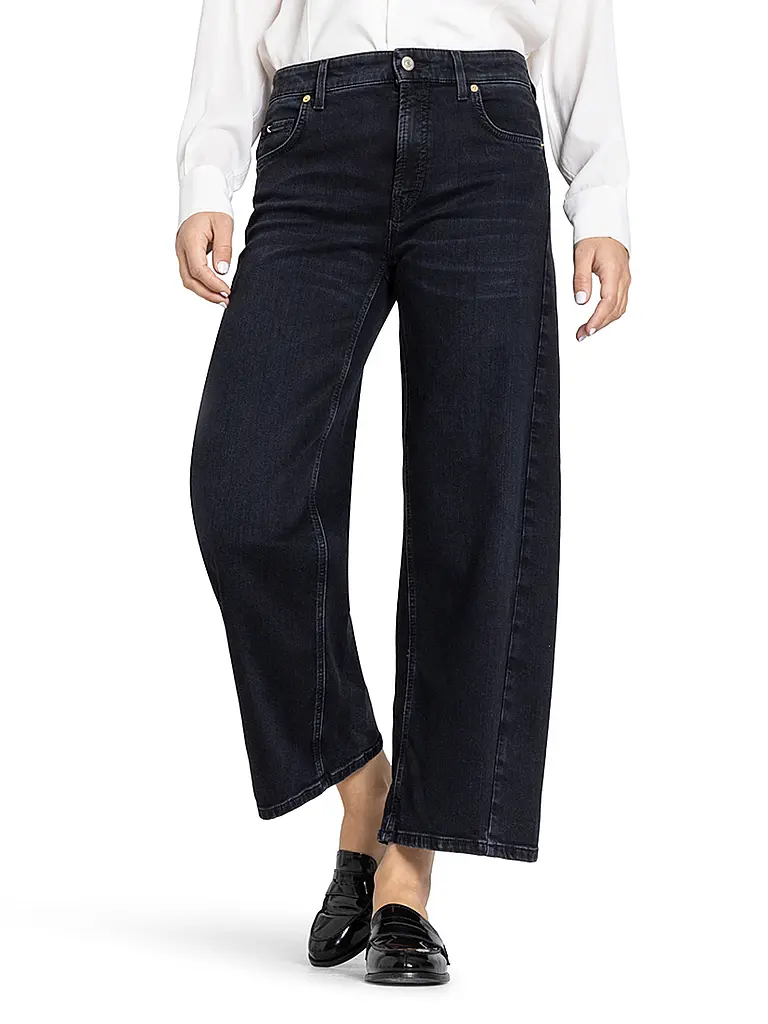 CAMBIO | Jeans Wide Leg ORIA | Bleu foncé