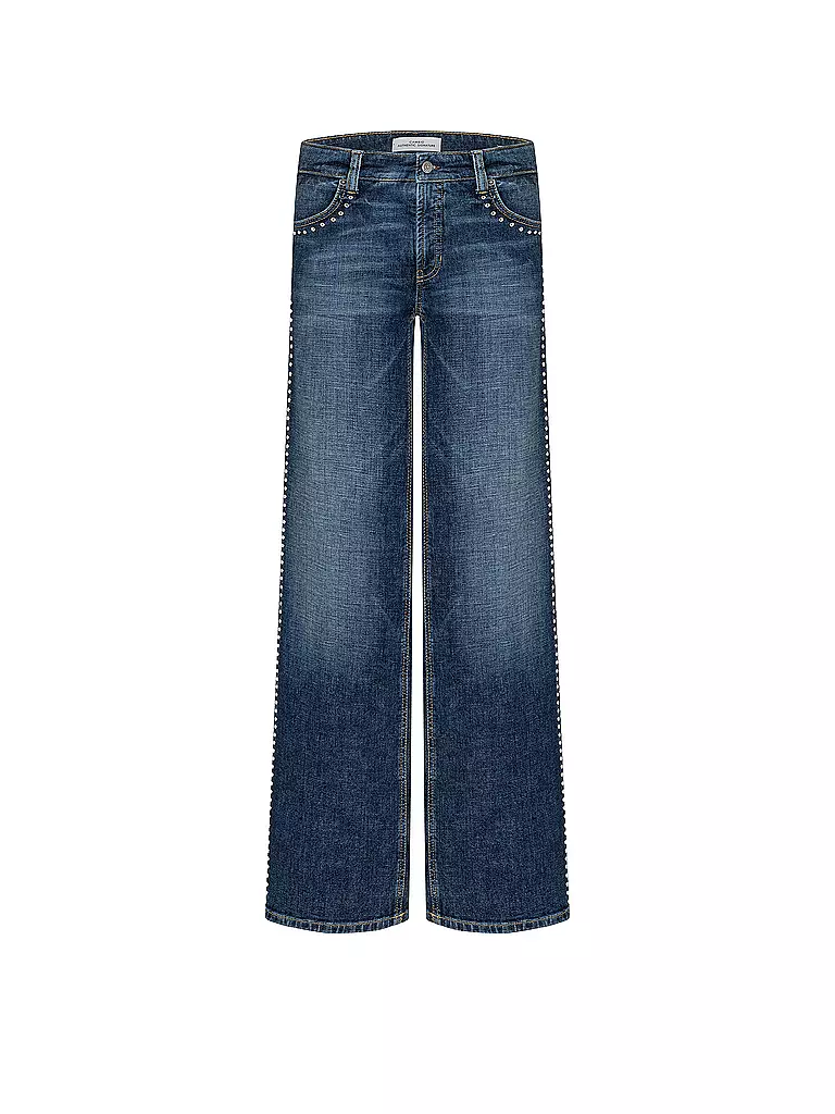 CAMBIO | Jeans Wide Leg | dunkelblau