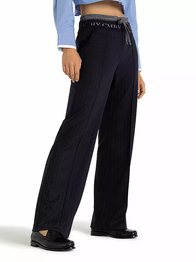 CAMBIO | Marlenehose AVA | Bleu foncé