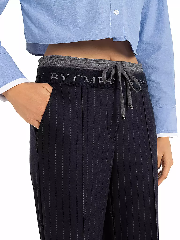 CAMBIO | Marlenehose AVA | Bleu foncé