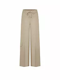 CAMBIO | Pantalon cargo en lin AMALIA CARGO | Beige