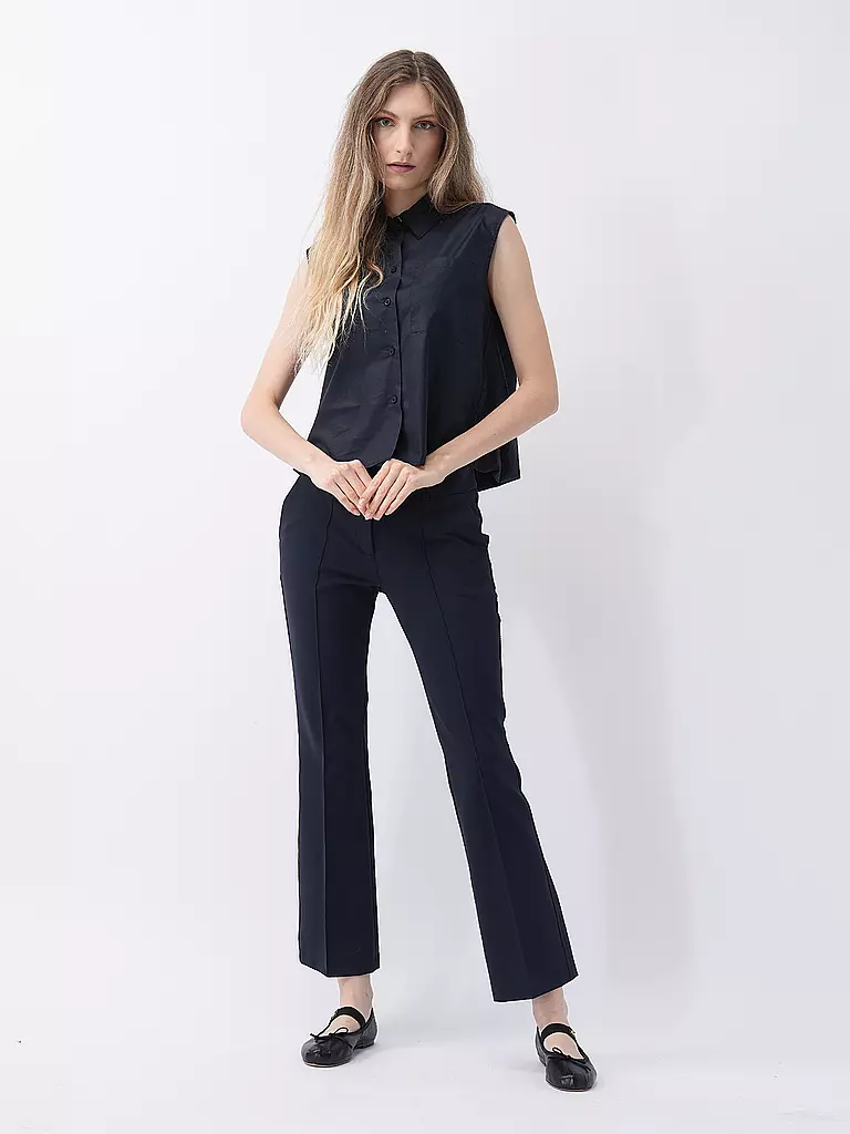 CAMBIO | Pantalon coupe évasée FAHRA | Bleu foncé