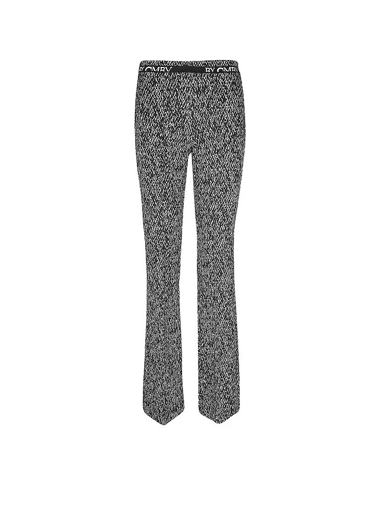 CAMBIO | Pantalon coupe évasée FLOWER | grau