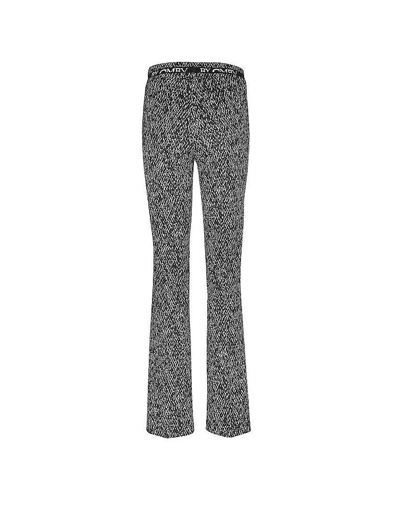 CAMBIO | Pantalon coupe évasée FLOWER | grau