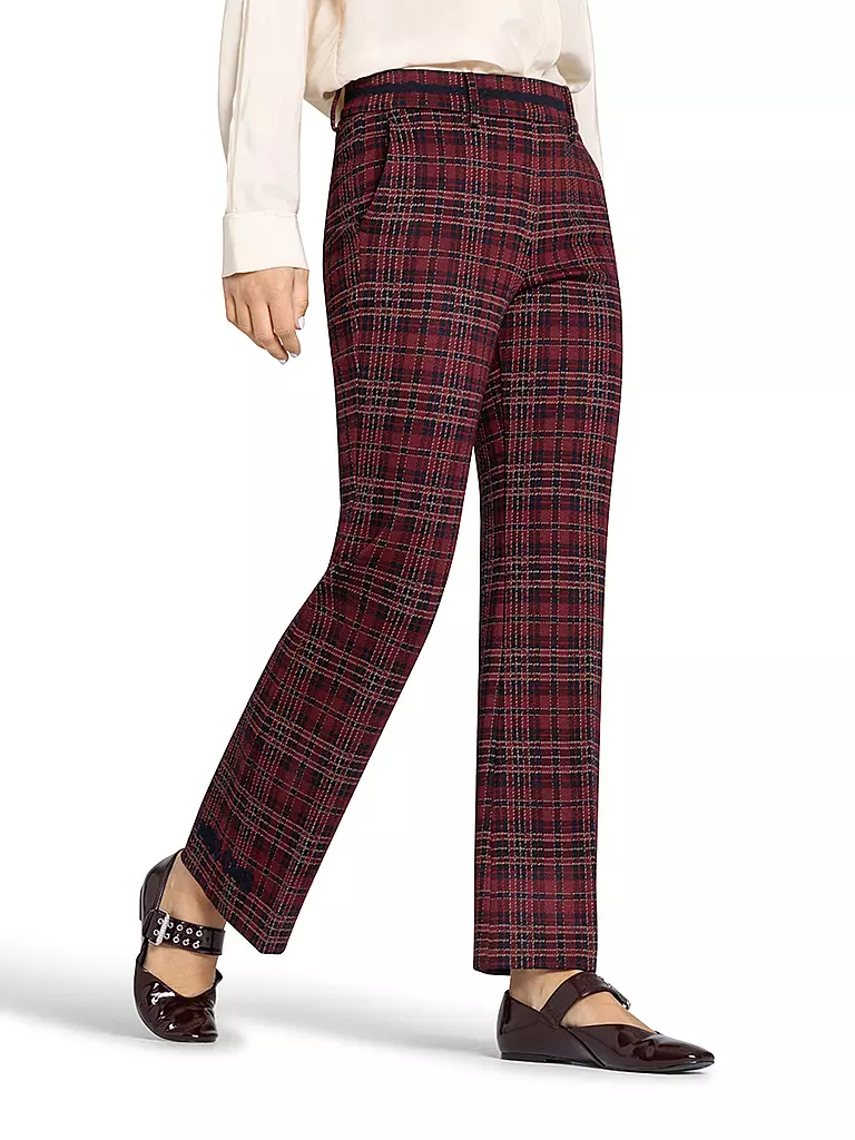 CAMBIO | Pantalon coupe évasée FRANCOISE CROPPED | 