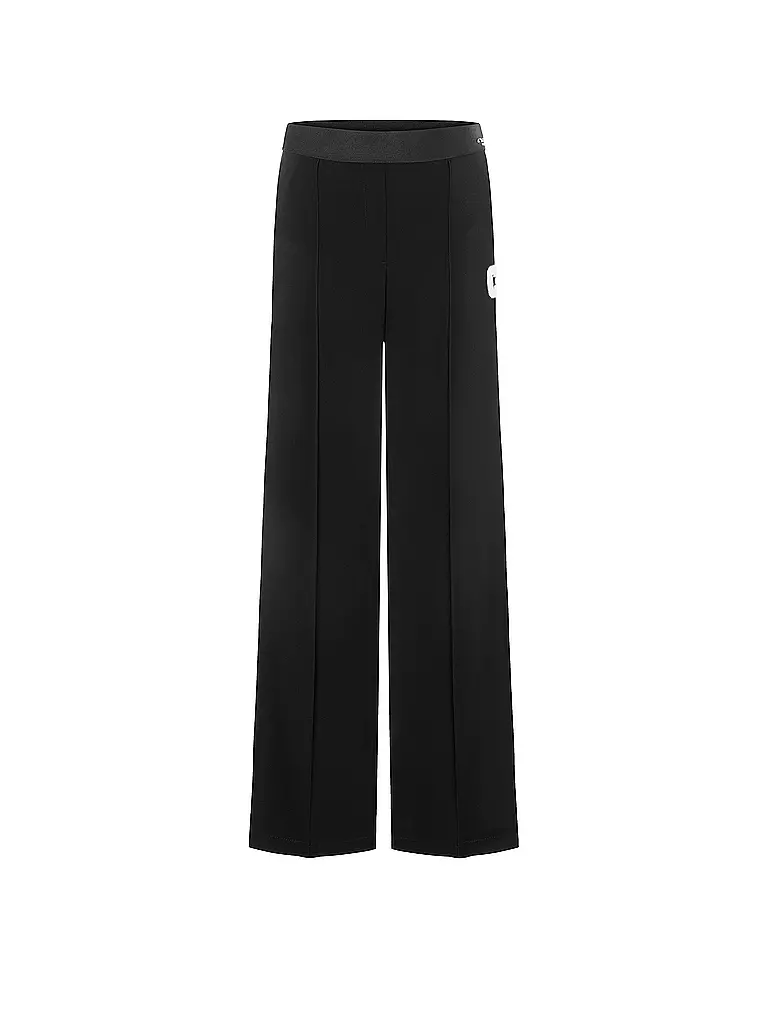CAMBIO | Pantalon Jogging Fit AVA GALON | schwarz