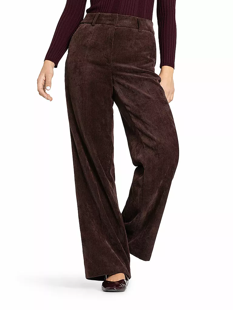 CAMBIO | Pantalon Marlene AMELIE | Marron