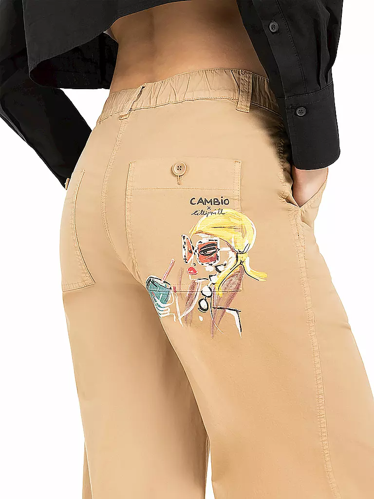 CAMBIO | Pantalon Marlene CLEMENTINE | Beige