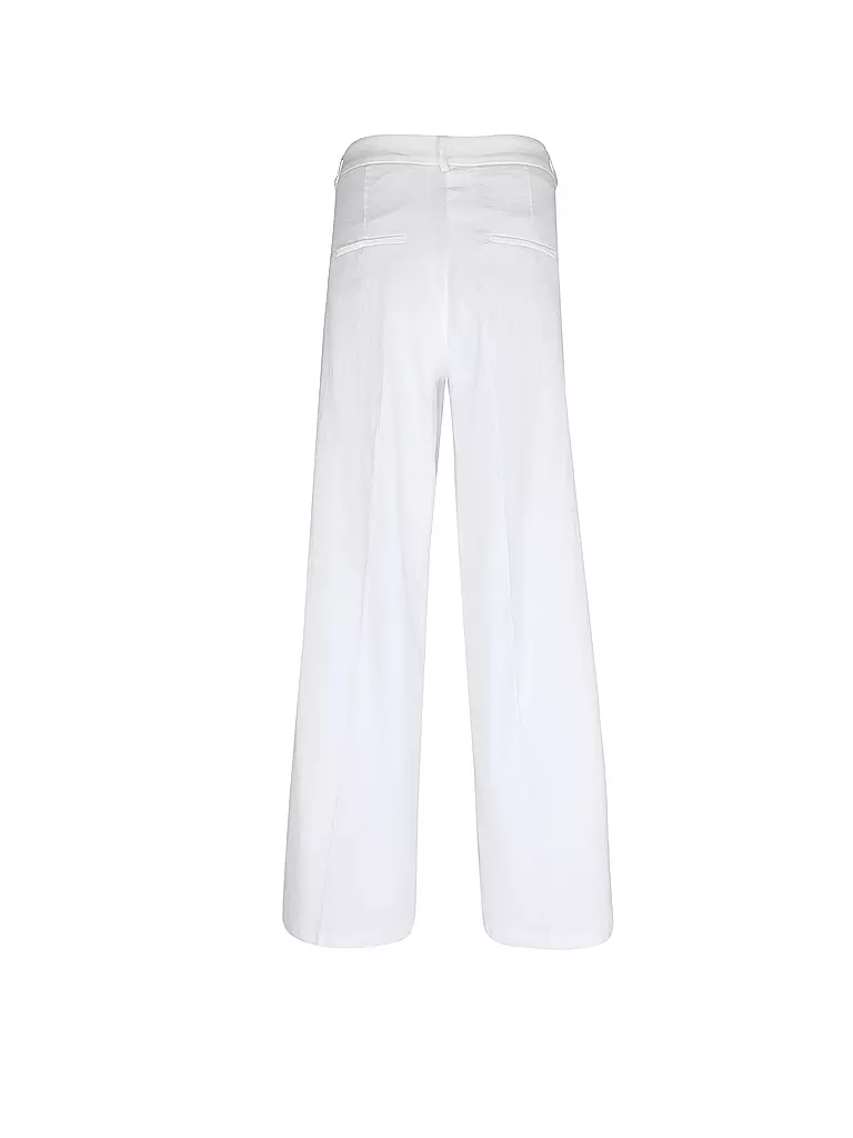 CAMBIO | Pantalon Marlene taille haute MIRA | weiss