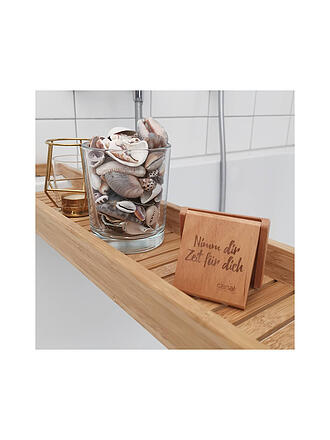 CANAL | Miroir de poche en hêtre, grossissement 2,5x, 5 cm