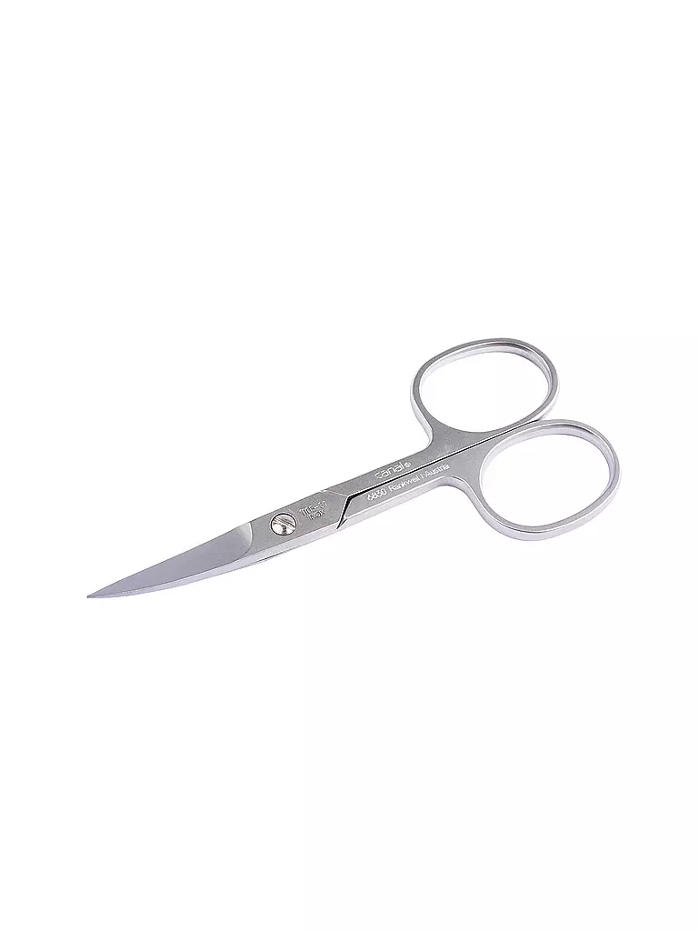 CANAL | Ciseaux à ongles avec micro-denture courbés inoxydable 105 mm 1105-01 | silber