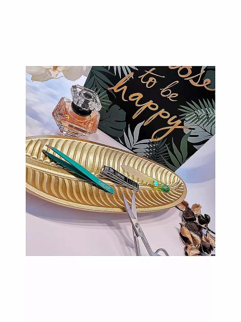 CANAL | Ciseaux à ongles avec micro-denture courbés inoxydable 105 mm 1105-01 | silber