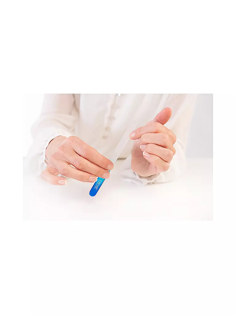 CANAL | Lime à ongles en verre trempé 140mm (Dégradé bleu) 4026 | blau