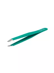 CANAL | Pince à épiler inoxydable/biseautée 95 mm (Vert) 2069 | Vert