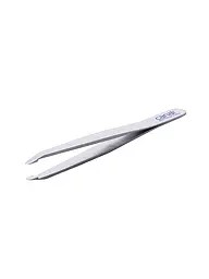 CANAL | Pince à épiler inoxydable/pointe ronde 95 mm (Satin) 2077-02 | Gris