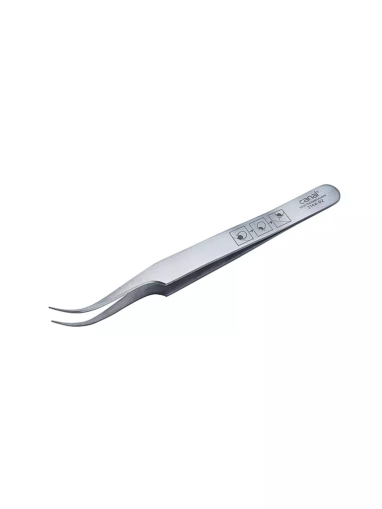 CANAL | Pince à tiques pour humains inoxydable 110mm 2144-02 | Argent