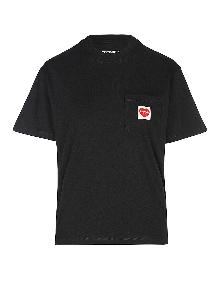 T-Shirt POCKET HEART noir XS