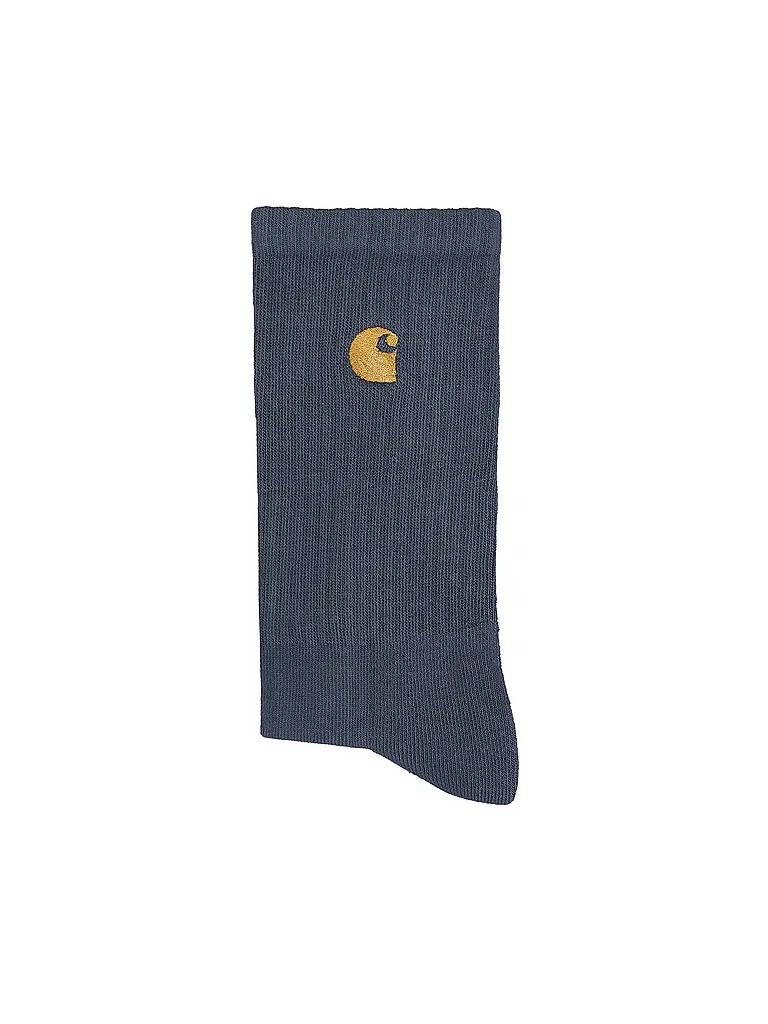 CARHARTT WIP | Chaussettes CHASE angelite / or | Gris