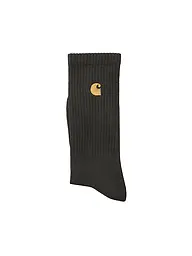 CARHARTT WIP | Chaussettes CHASE olive/gold | Olive