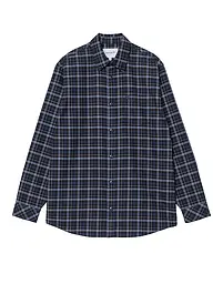CARHARTT WIP | Chemise en flanelle WIDMARK | Bleu