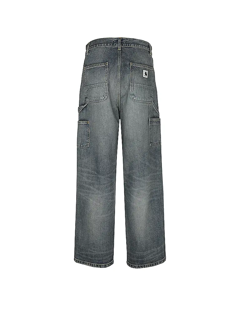 CARHARTT WIP | Jeans Balloon Fit BRANDON SINGLE KNEE PANT | Bleu foncé