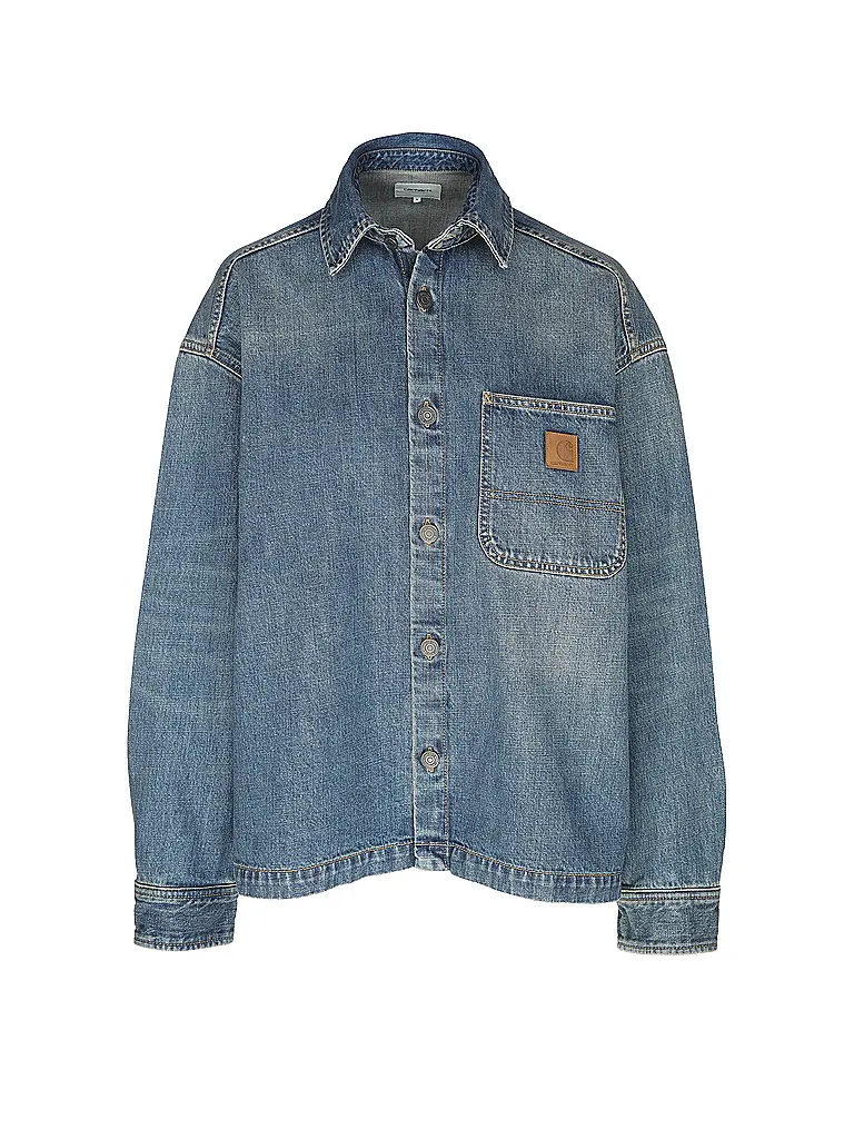 CARHARTT WIP | Jeansbluse W'LOVILIA | Bleu foncé