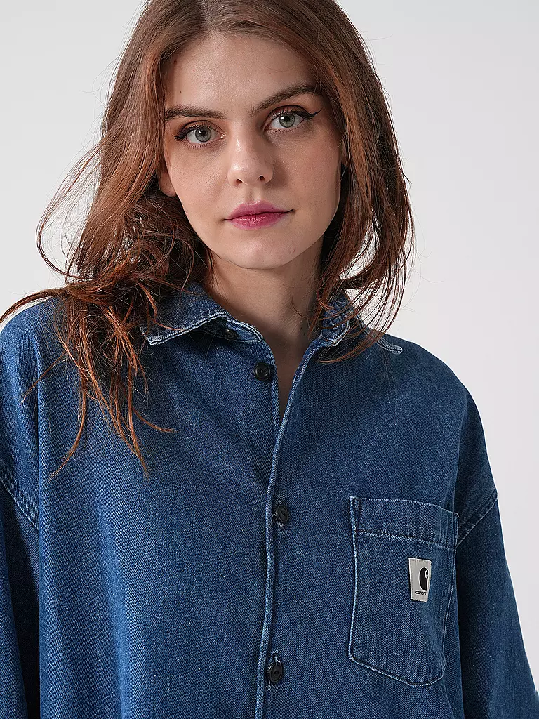 CARHARTT WIP | Overshirt GLENNON  | Bleu