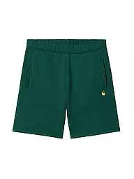 CARHARTT WIP | Sweatshorts CHASE | Vert foncé