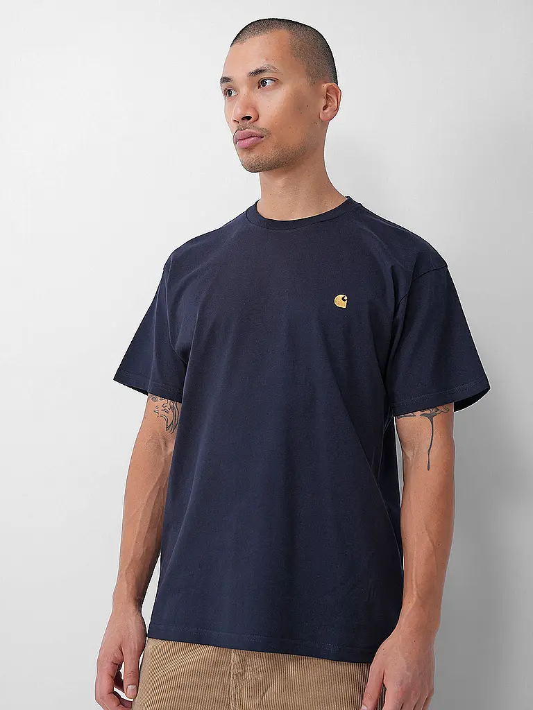 CARHARTT WIP | T-Shirt CHASE | dunkelblau