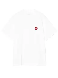 CARHARTT WIP | T-Shirt HEART PATCH | Blanc
