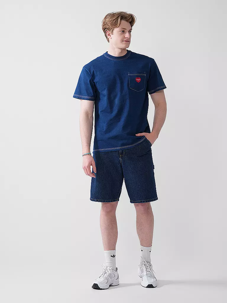 CARHARTT WIP | T-Shirt INGO | Bleu foncé