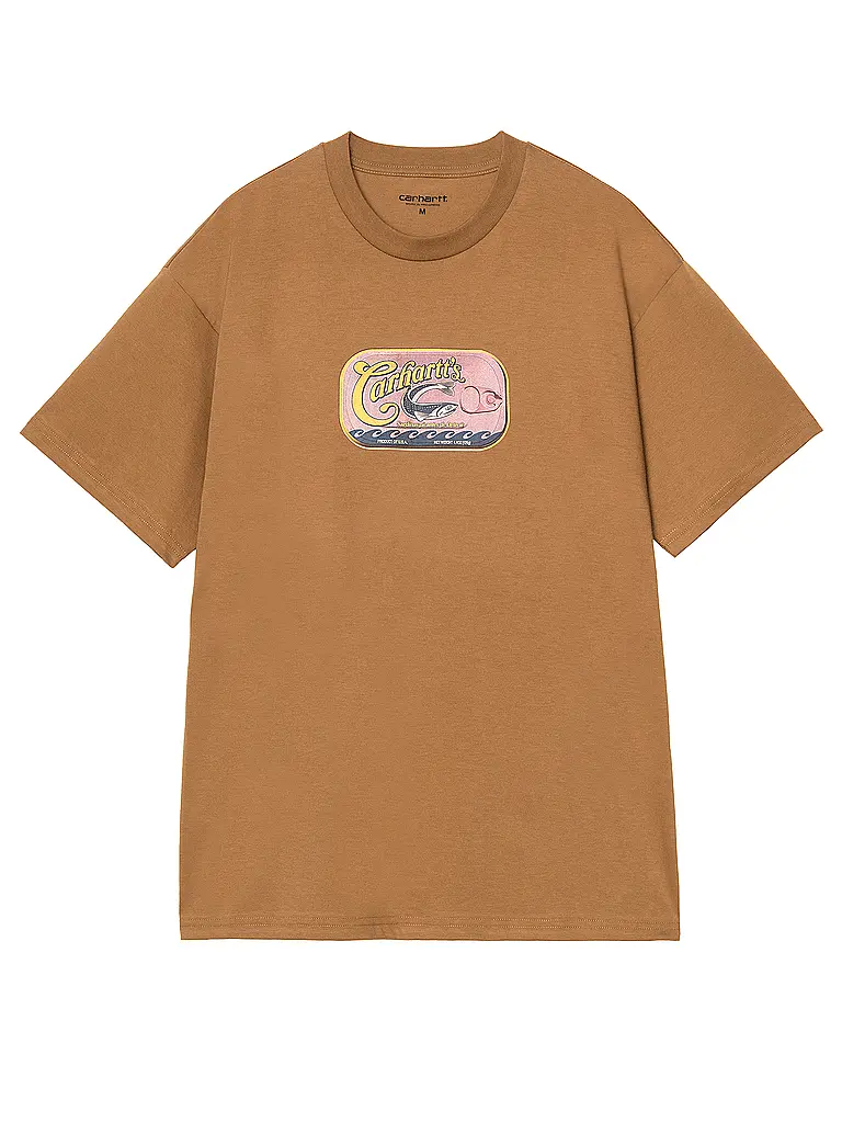 CARHARTT WIP | T-Shirt SARDINAS | Marron clair