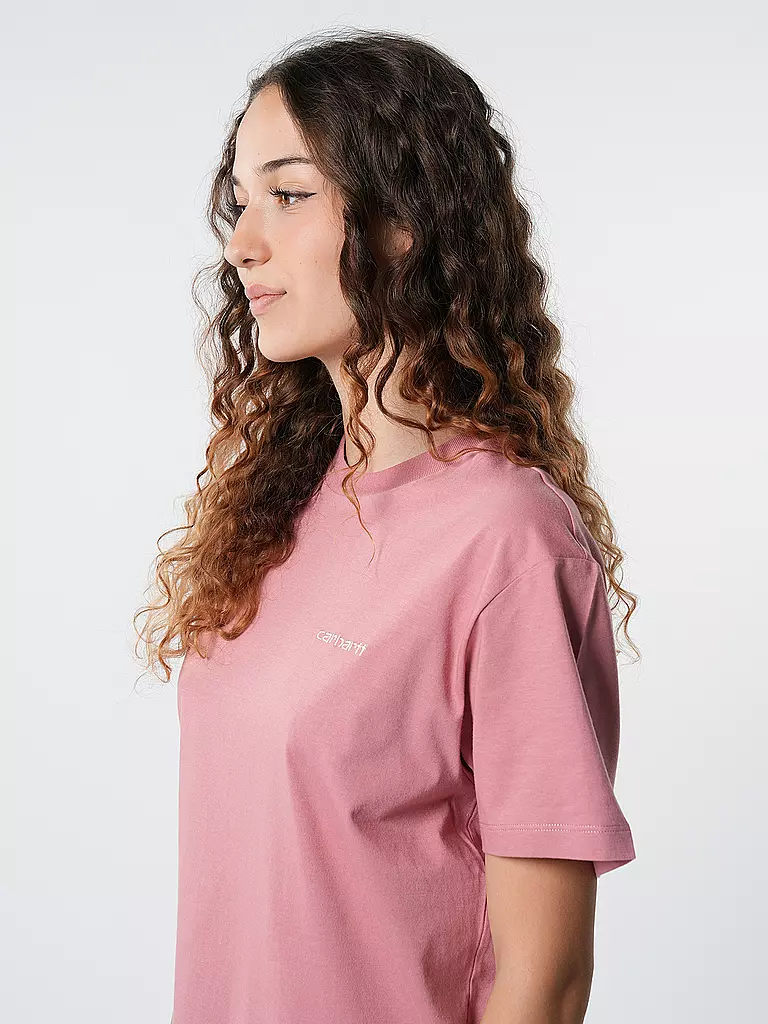 CARHARTT WIP | T-Shirt SCRIPT EMBROIDERY | Rose