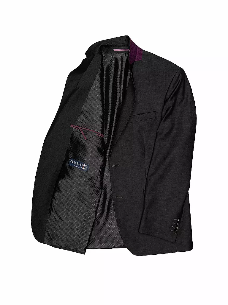 CARL GROSS | Sakko Modern Fit Shane | Noir