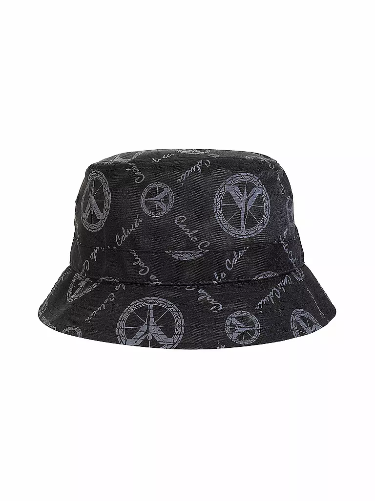 CARLO COLUCCI | Fischerhut - Bucket Hat | Noir