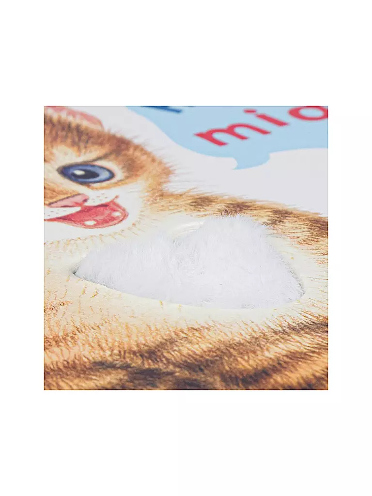 CARLSEN VERLAG | Écoute comme je peux miauler (Mon premier livre sonore à caresser 2) | Aucune couleur