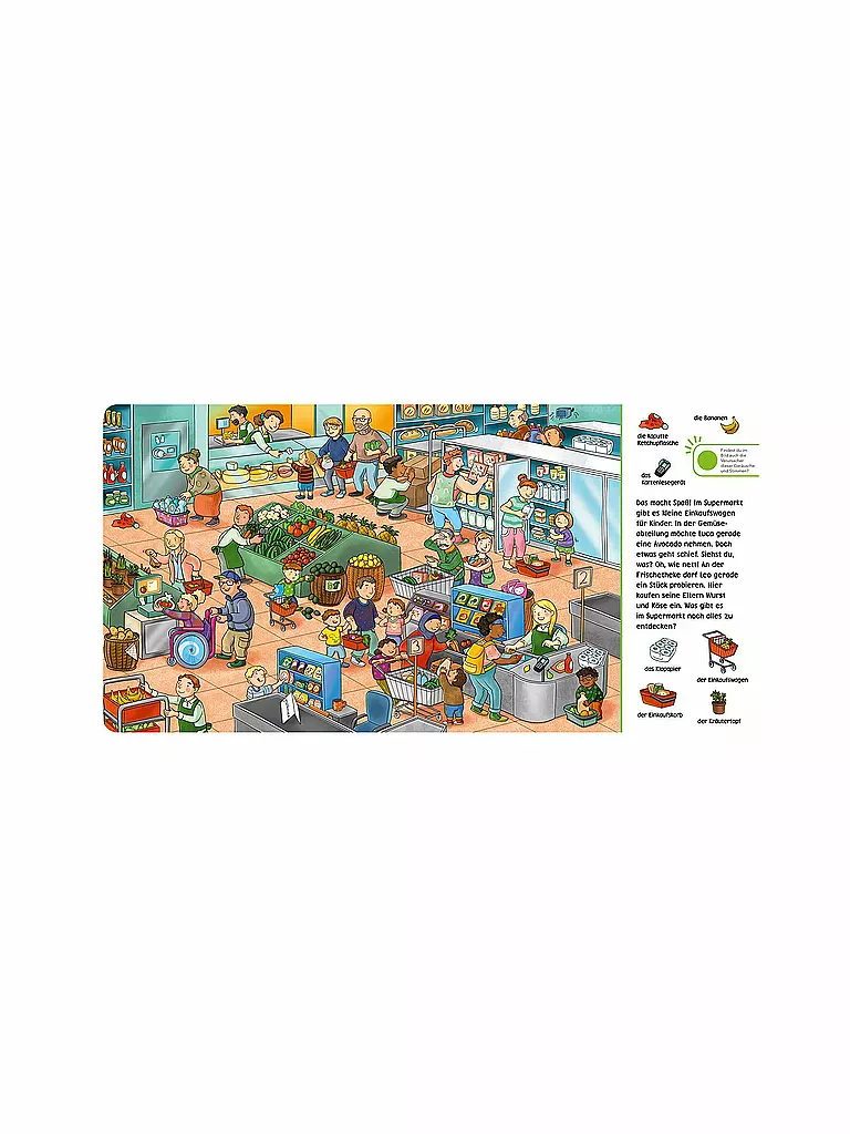 CARLSEN VERLAG | Hör mal (Livre sonore) : Livre d'images : Faire les courses | Aucune couleur