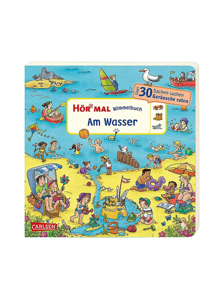 CARLSEN VERLAG | Hör mal - Wimmelbuch: Am Wasser | Aucune couleur