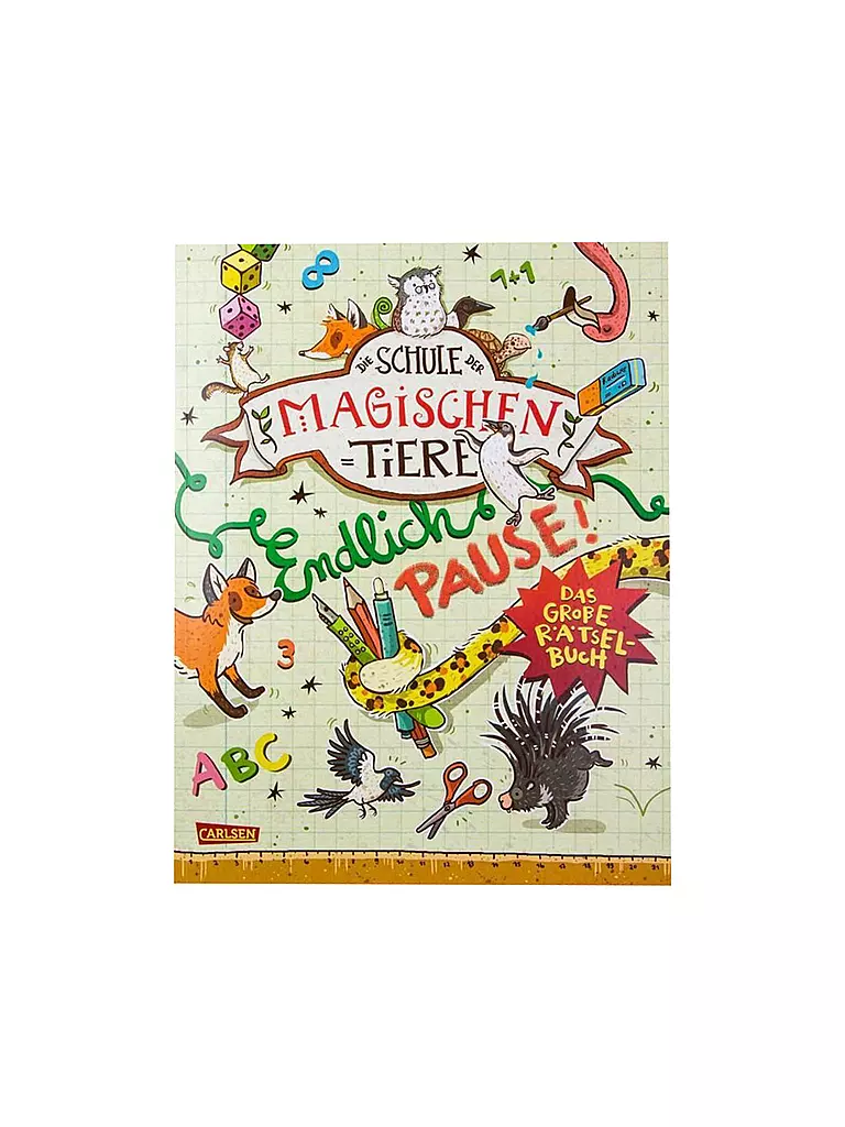 CARLSEN VERLAG | L'école des animaux magiques : Enfin la pause ! | Aucune couleur