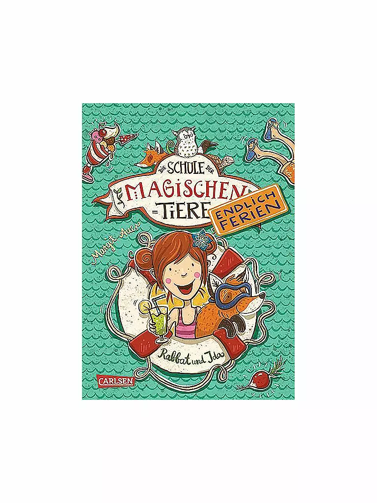 CARLSEN VERLAG | L'école des animaux magiques - Enfin les vacances - Rabbat et Ida | Aucune couleur