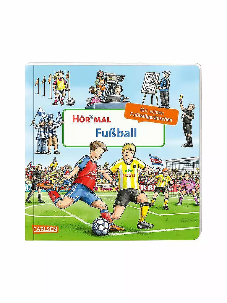 CARLSEN VERLAG | Livre - Écoute - Football avec effets sonores | Aucune couleur